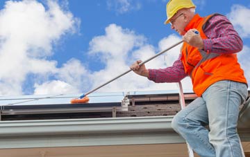 West Harting soft wash roof cleaning